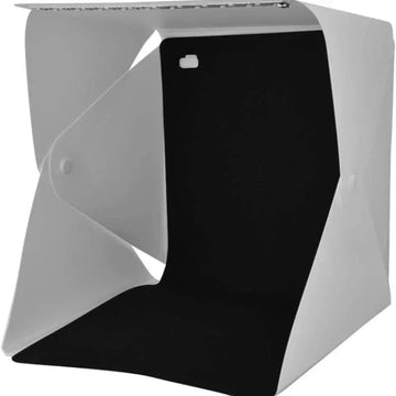 Mini estudio fotográfico plegable con luz led