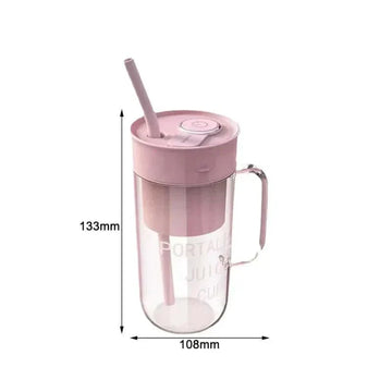 Mini licuadora de batidos con pajita