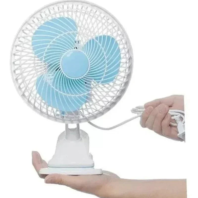 Mini ventilador con pinza portátil giratorio 110v