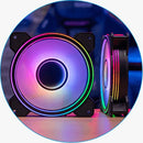 Ventilador Mirage 12 ARGB - Aerocool Infinity Mirror