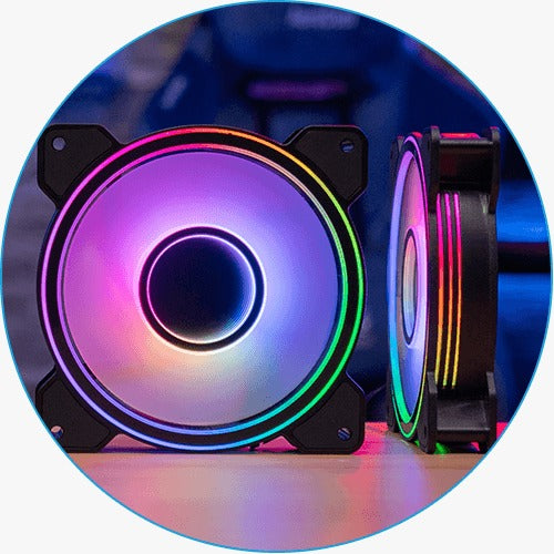 Ventilador Mirage 12 ARGB - Aerocool Infinity Mirror