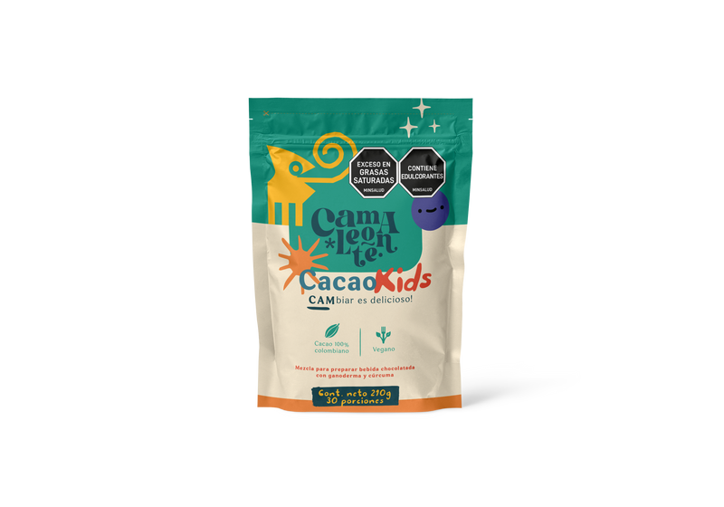 CACAO KIDS 210G BEB ACHO GANODERMA CURCO CAMALEONTE
