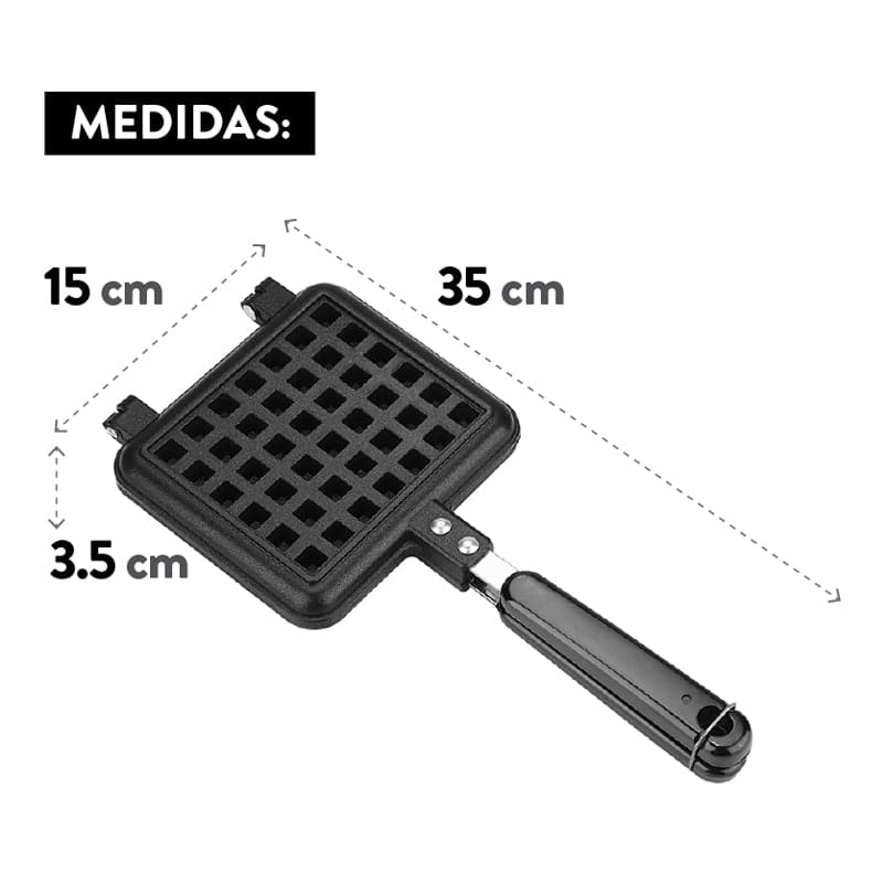 Molde Antiadherente Para Hacer Waffles