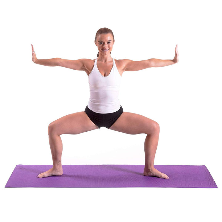 Mat Yoga Tapete Ejercicio Colchoneta Gimnasio Pilates 173 x 62 cm x 3 mm