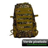 Morral Militar 35 Litros Táctico Asalto Camuflado Camping Ref 35L