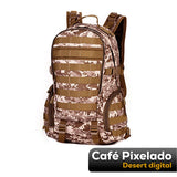 Morral Militar 35 Litros Táctico Asalto Camuflado Camping Ref 35L