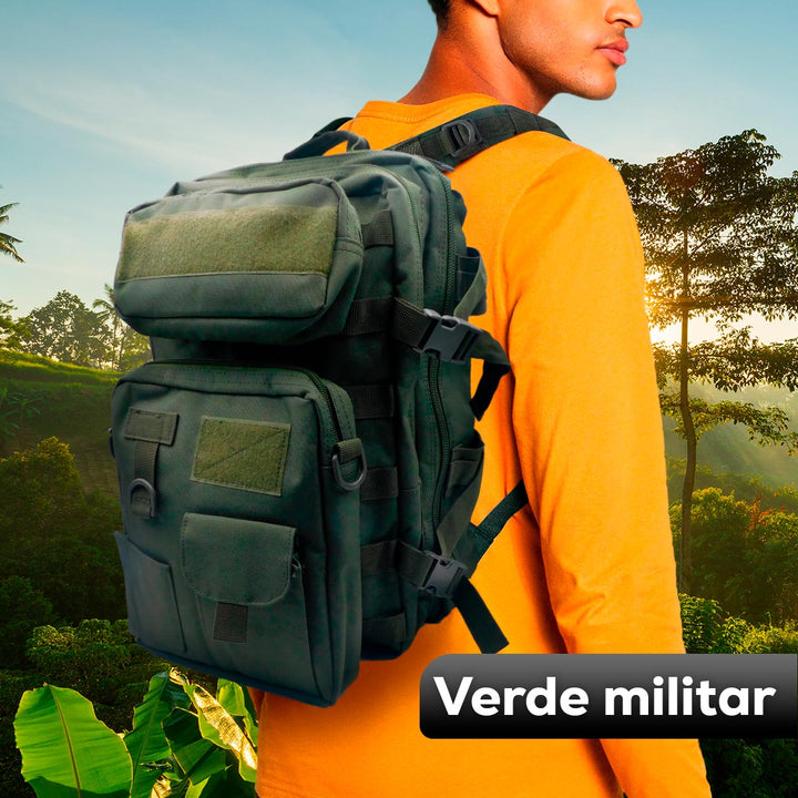 Morral Militar 40 Litros Bolso Táctico Supervivencia Camping E456