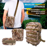 Morral Militar 40 Litros Bolso Táctico Supervivencia Camping E456