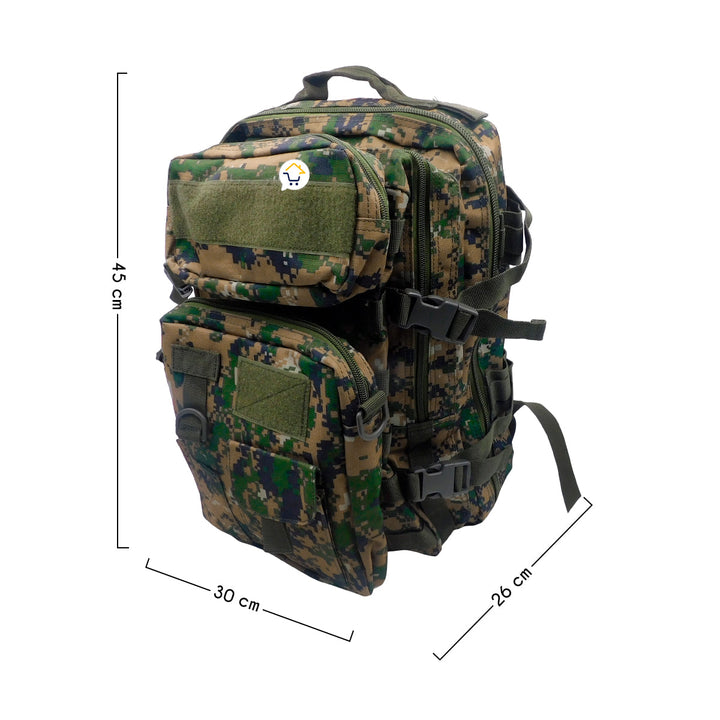 Morral Militar 40 Litros Bolso Táctico Supervivencia Camping E456