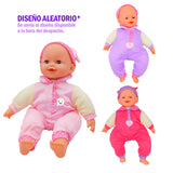 Muñeca Bebé Llorona Sonidos Luces Juguete Accesorios Mg20827