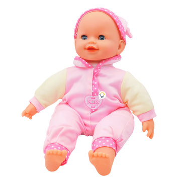 Muñeca Bebé Llorona Sonidos Luces Juguete Accesorios Mg20827