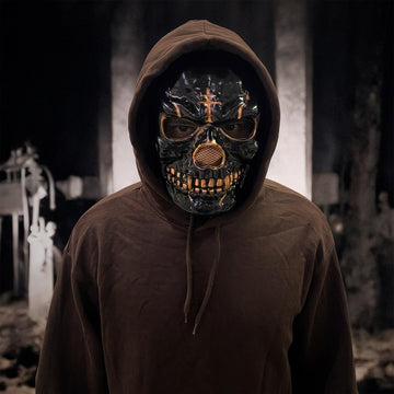 Máscara Calavera Mandíbula Móvil Halloween Disfraz OF-1464