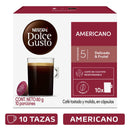 CAFE NESCAFE DOLCE GUS 10U 80G AMERICANO