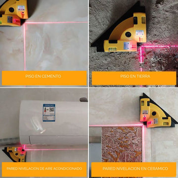 Nivelador laser escuadra