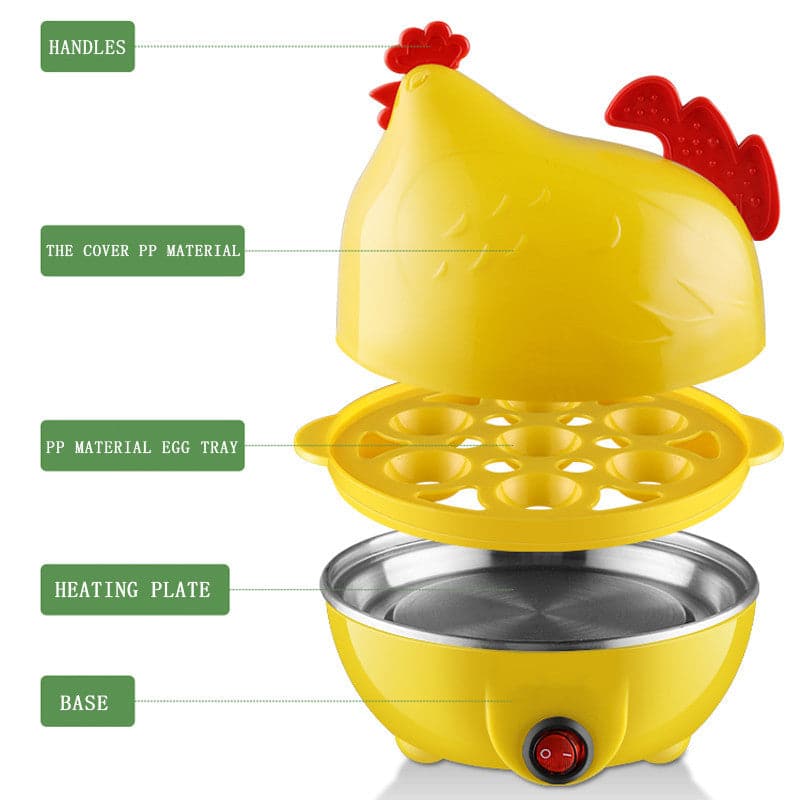 Hervidora de Huevos en Forma de Gallina
