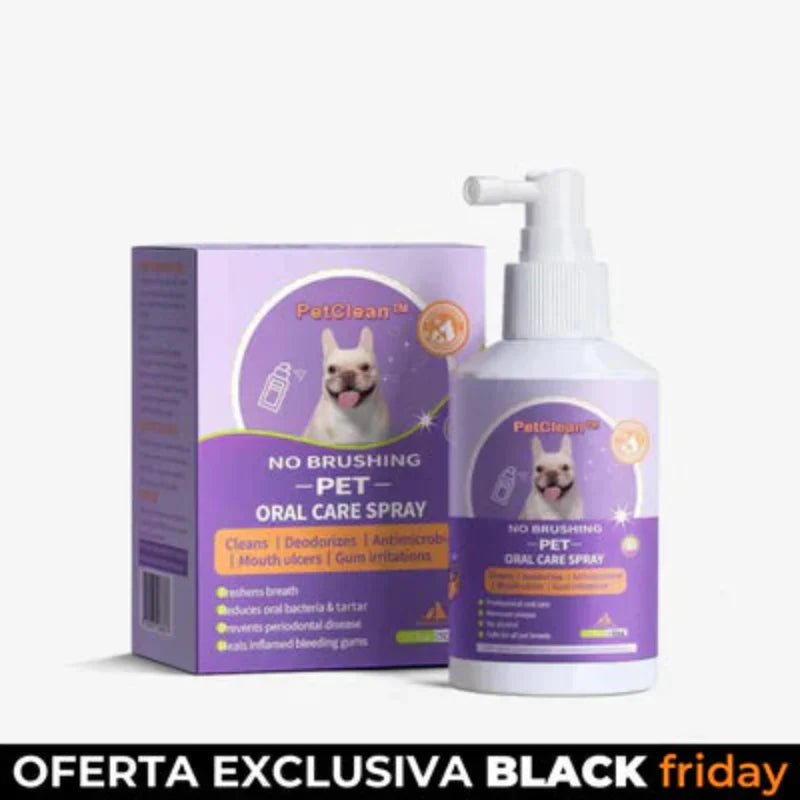 PetClean™ - Aerosol Bucal 100 % Natural para mascotas