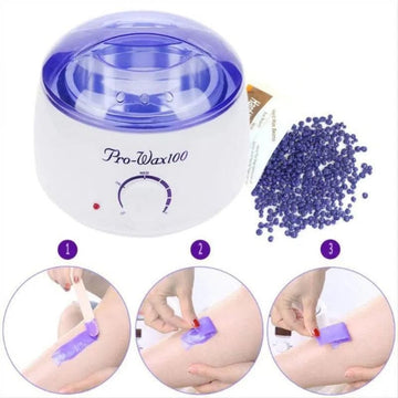 Olla de cera + cera depilatoria