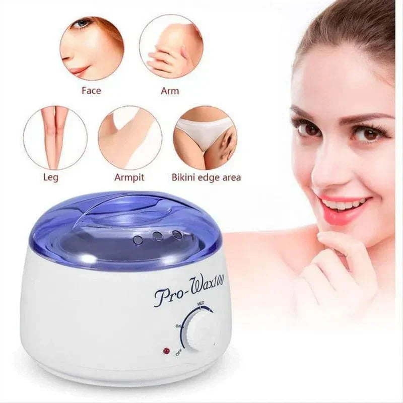 Olla de cera + cera depilatoria