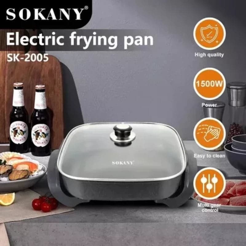 Olla eléctrica y freidora Sokany
