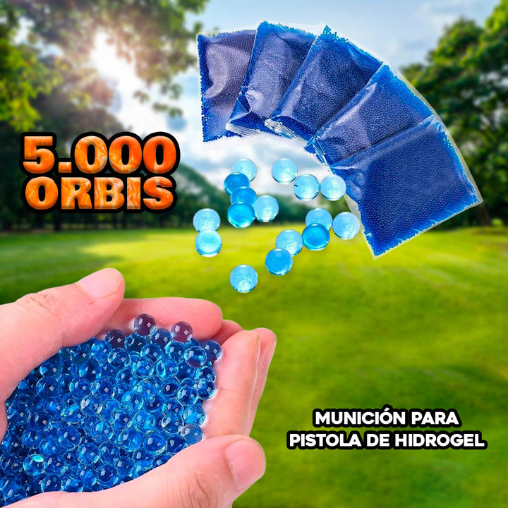 Munición Orbis Para Lanzador Pistola X5.000 Hidrogel G7-500