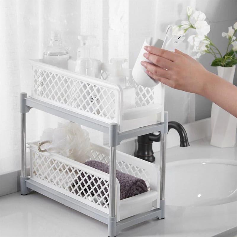 Organizador Con 2 Repisas Deslizables Basket Drawers 086441