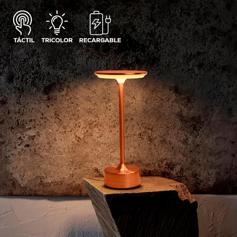 Lámpara de Escritorio Táctil Inalámbrica Recargable 3 Modos de Luz N345-1