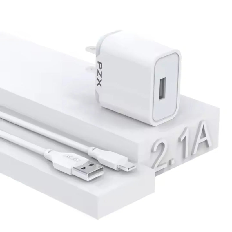 Cargador Para Celular 2.1A PZX P02