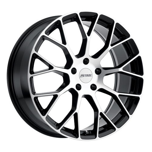 RIN PETROL P2B 19X8 5X112 ET+40 BOCIN 72.6 G-BLK MCH JW19007
