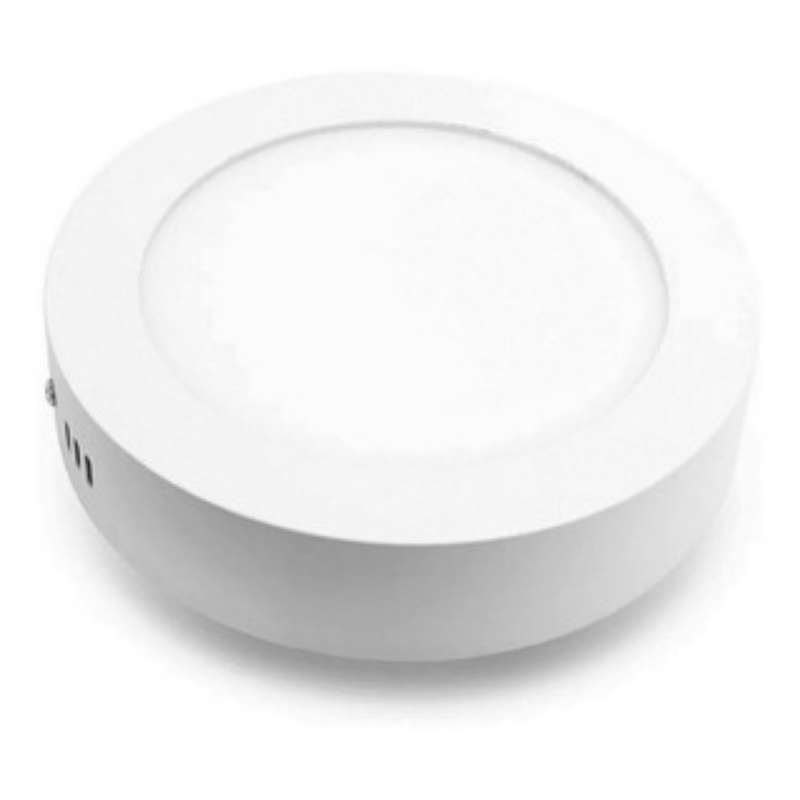 PANEL LED REDONDO SOBREPONER 24W TITANIUM / UDUKE