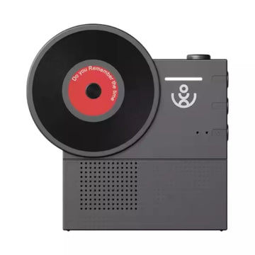 Parlante Con Diseño De Tocadiscos Pequeño NT-P2447