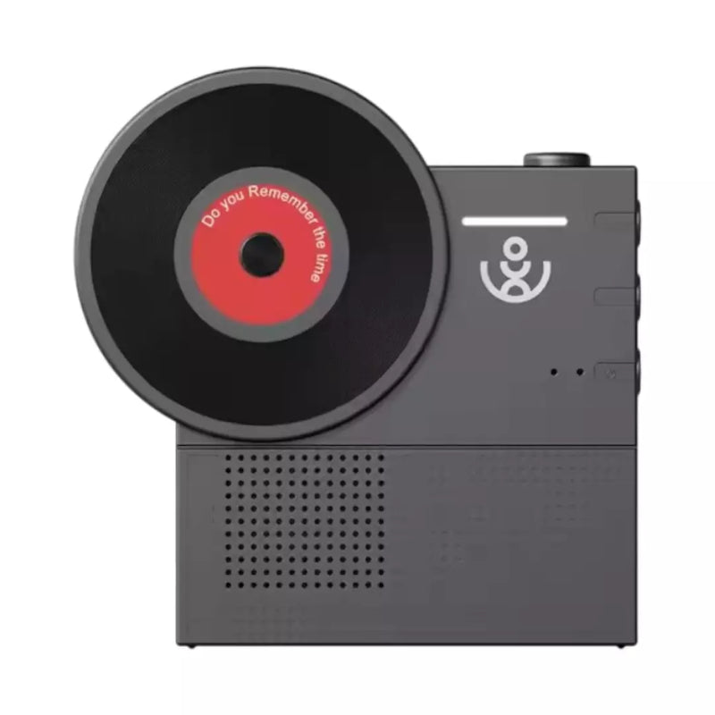 Parlante Con Diseño De Tocadiscos Pequeño NT-P2447