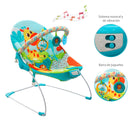 Silla Bouncer Musical Azul Pb2003 Premium Baby
