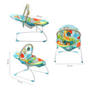 Silla Bouncer Musical Azul Pb2003 Premium Baby