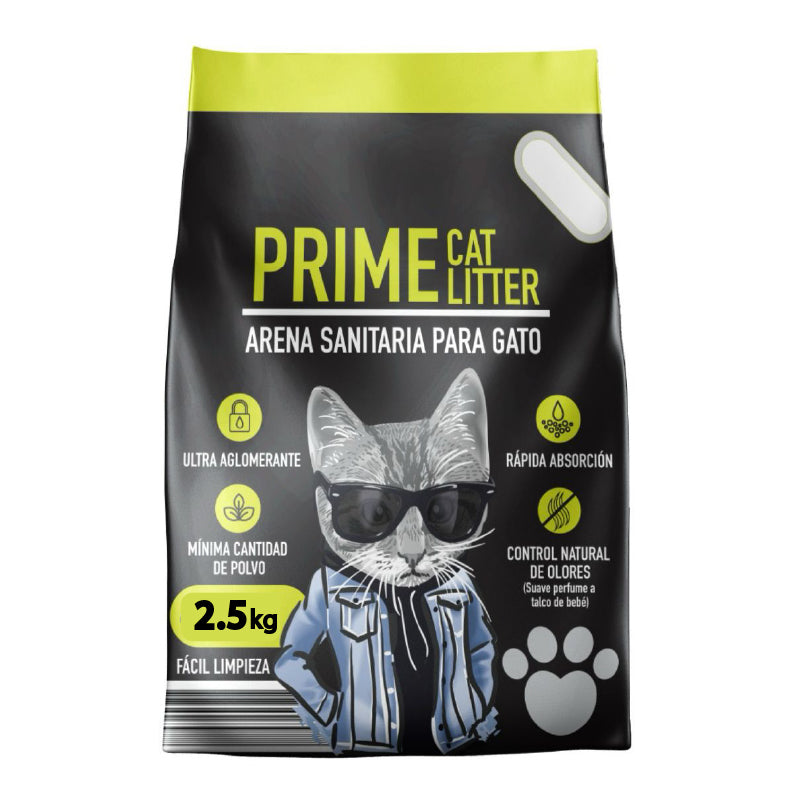 ARENA PARA GATOS PRIME CAT LITTER 25KG