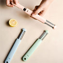Cuchillo pelador 3 en 1 multifuncional acero inoxidable