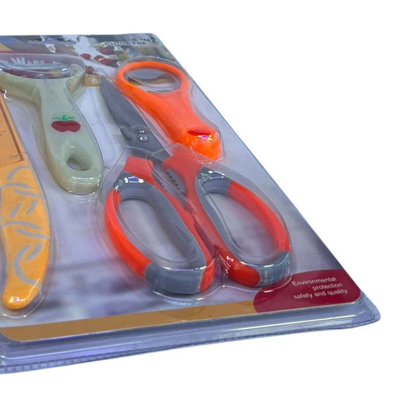 SET CUCHILLOS 4 PZS COLORES