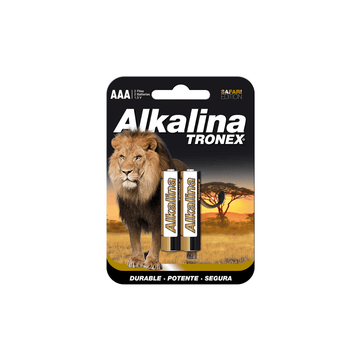 PILA ALCALINA AAA TRONEX BLISTERX2