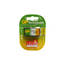 PILA CUADRADA 9V RECARGABLE GP
