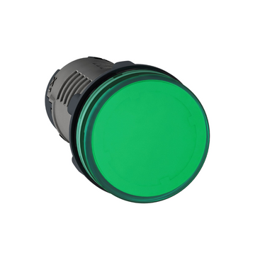 PILOTO LUMINOSO ELECTRICO 110V 22M VERDE XA2-EVF3LC 65-0122