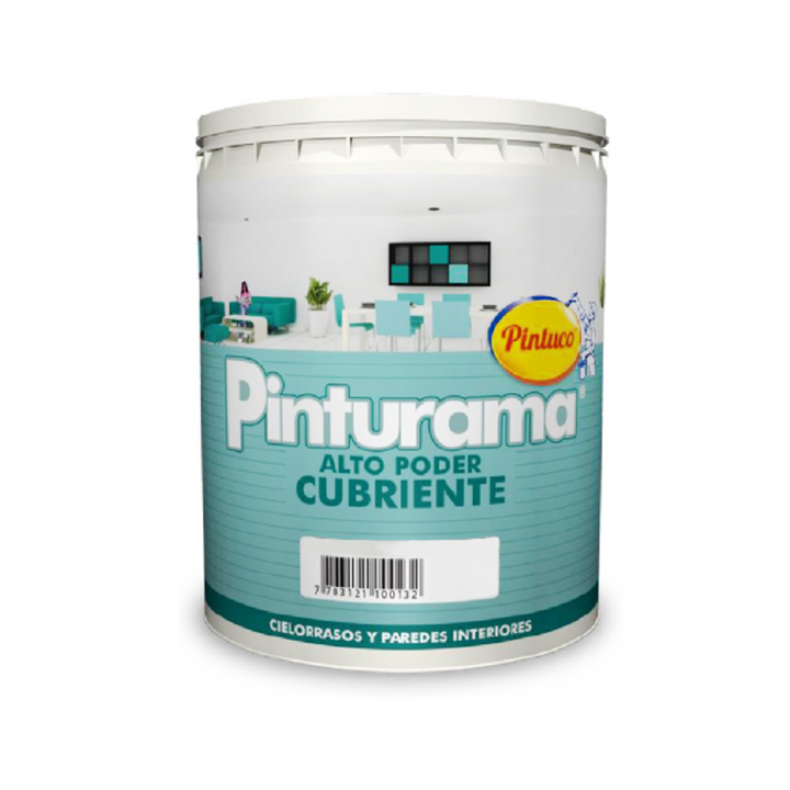 PINTURAMA BLANCO 117800 X BALDE 2.5 GLN