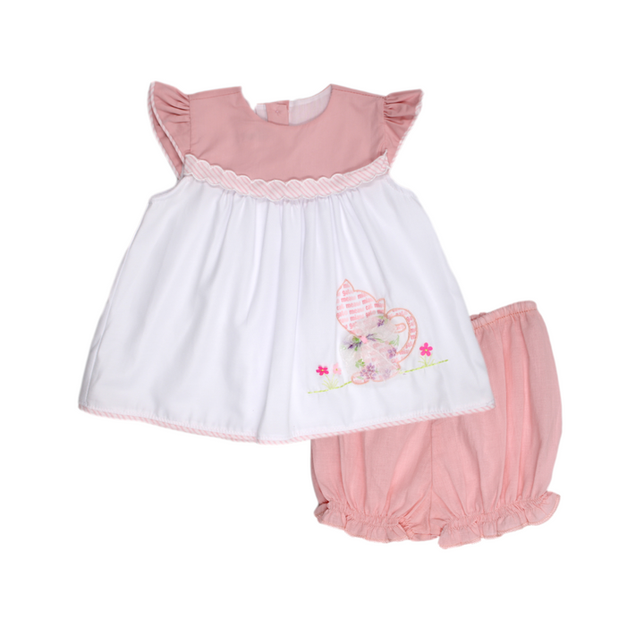 VESTIDO BEBE NIÑA 50077 FOR BABY
