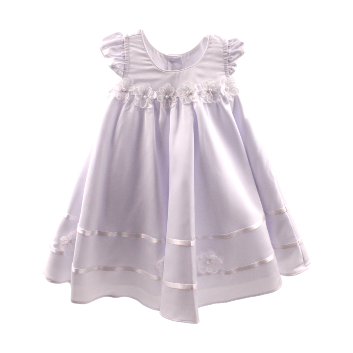 Vestido Bautizo B3752 Lunitas Baby
