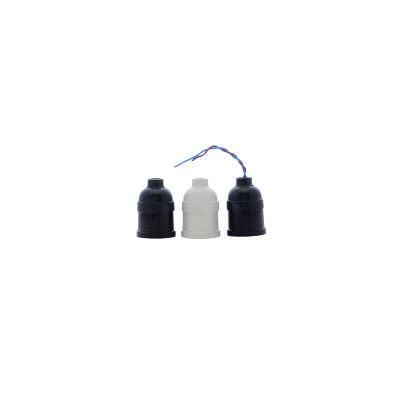 PORTALAMPARA 2 PIEZAS PLASTICO