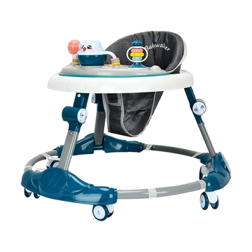 CAMINADOR PARA BEBÉ CON JUEGOS INTERACTIVOS Y ALTURA AJUSTABLE PETROLEO Y-W402 MUNBE