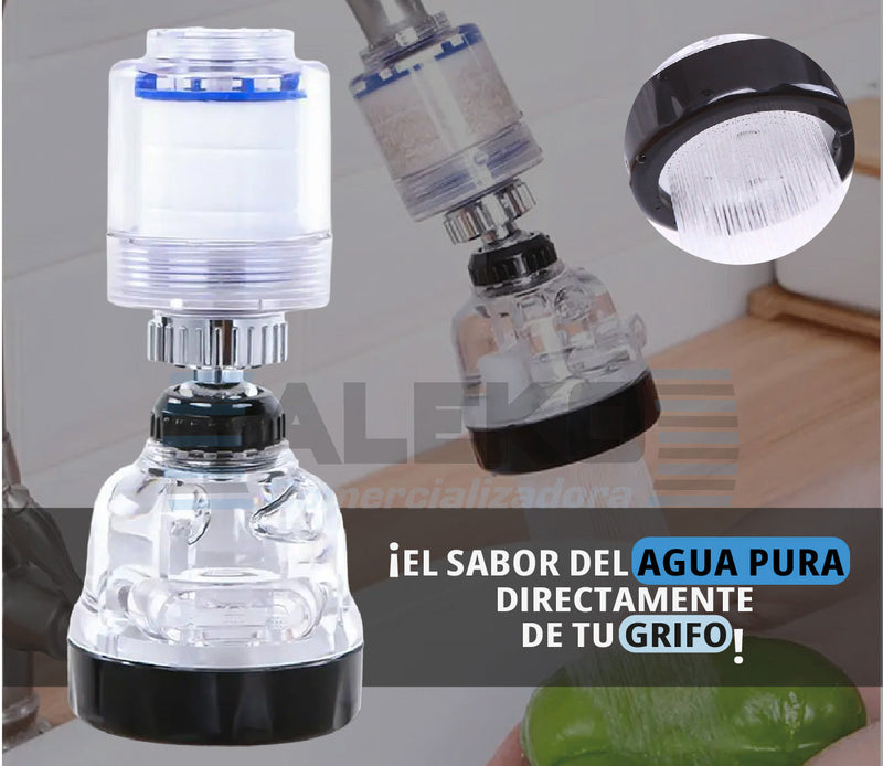 Grifo Purificador De Agua 360°