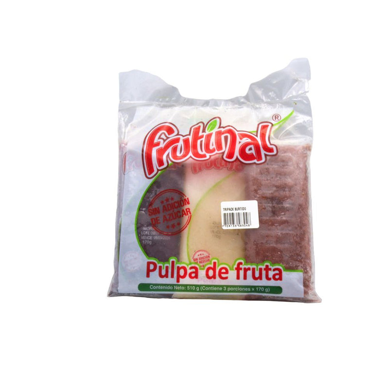 PULPA SURTIDA 3U 900G FRUTINAL