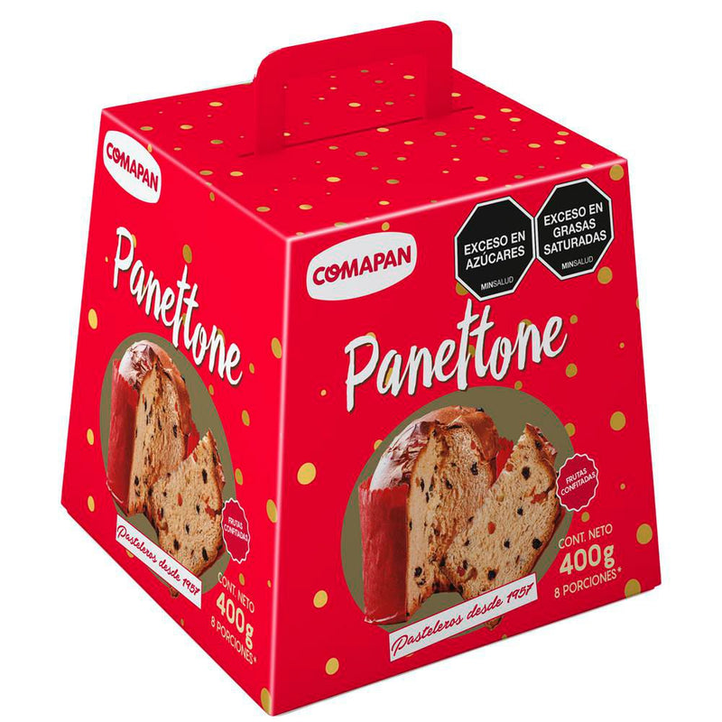 PANETON COMAPAN 400G FRUTAS