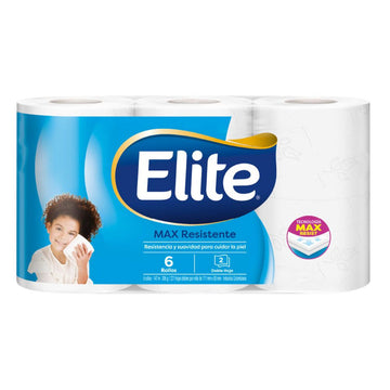 PAPEL HIG ELITE 6U SUPER ROLLO