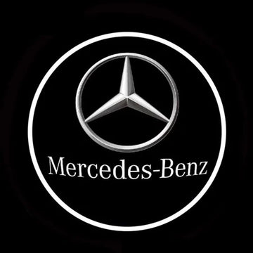 2 piezas de proyector de luz LED, luz de cortesía con logo GR deportivo, USB, HD, para Audi, Benz, BMW, Citroën, Hyundai, Honda, Kia, MG, Skoda, Toyota, Peugeot