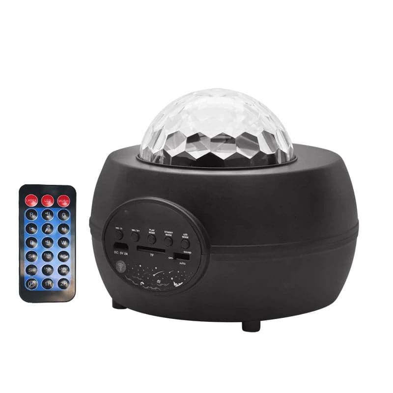 Parlante Proyector De Luces Led Con Control